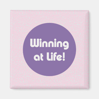 Vinnare i livets typografi magnet