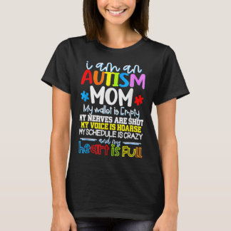 Vinnare jag är en autistisk Mamma min plånbok är t Shirt