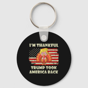 Vinnare Jag är tacksam Trump vann Tog Amerika Ck Ä Nyckelring