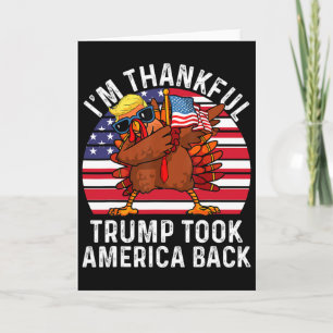 Vinnare Jag är tacksam Trump Vann Tog Amerika Till Kort