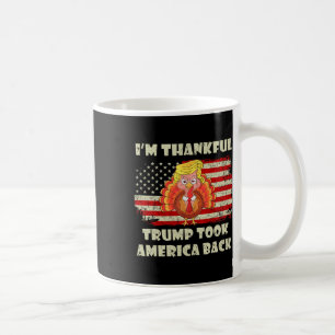 Vinnare jag är tacksam Trump Won Took America Ck T Kaffemugg