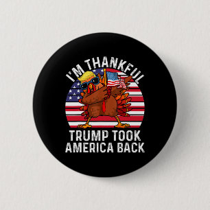 Vinnare jag är tacksam Trump Won Took America till Knapp