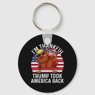 Vinnare jag är tacksam Trump Won Took America till Nyckelring