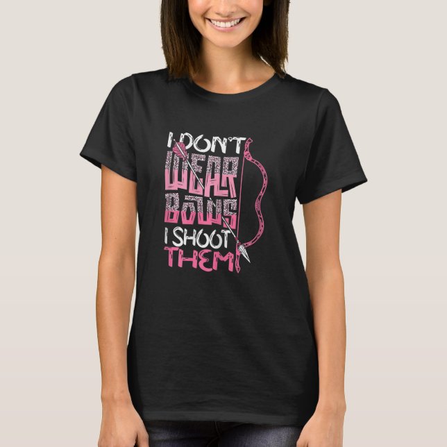 Vinnare jag inte Bäror att jag skjuter dem. T Shirt (Framsida)