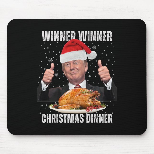 Vinnare jul Middag Humor Funny Trump X Musmatta (Framsidan)