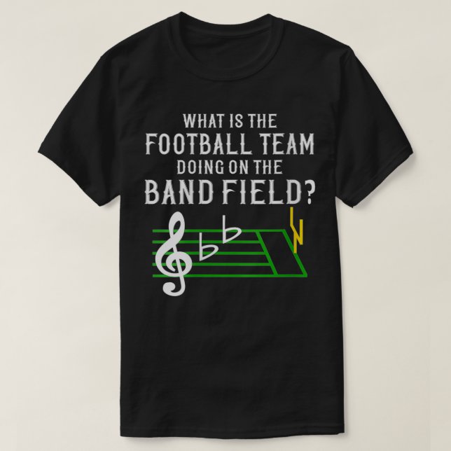 Vinnare Marching Band What is Football Team Doi T Shirt (Design framsida)