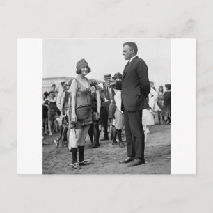 Vinnare på stranden, 1920-talet vykort