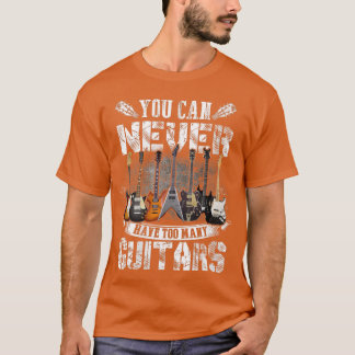 Vinnare som du aldrig kan ha för många Guitars Mus T Shirt