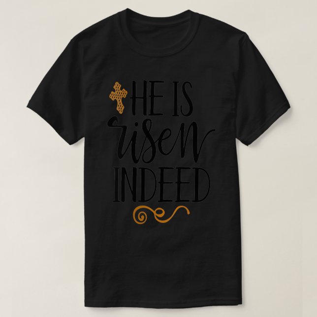 Vinnare som han återfått, Påsk Christian Kor J T Shirt (Design framsida)