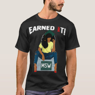 Vinnare som tjänat den som är mästare i Social arb T Shirt