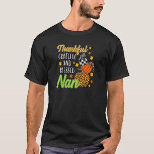 Vinnare tacksamt tacksamt välsignad höstnedgång P T Shirt