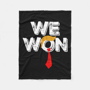 Vinnare Trump Vance Vi Won Took Byck America Fleecefilt