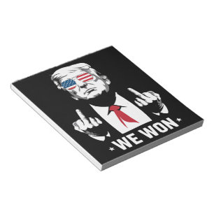 Vinnare Trump Vi Vann Invigningsdag 47:e  Anteckningsblock