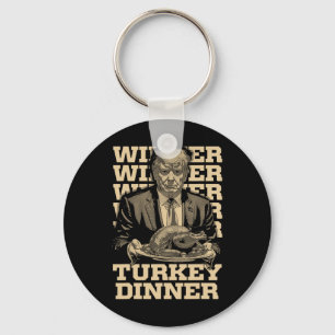 Vinnare, Turkiet, Dinner Funny Trump Thanksgivi Nyckelring