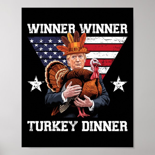 Vinnare Turkiet - Roligt för Thanksgiving av inner Poster (Framsidan)