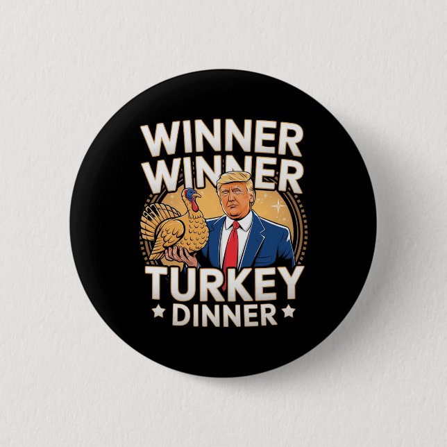 Vinnare, Turkiet, Thanksgiving för innertrumma Knapp (Framsida)