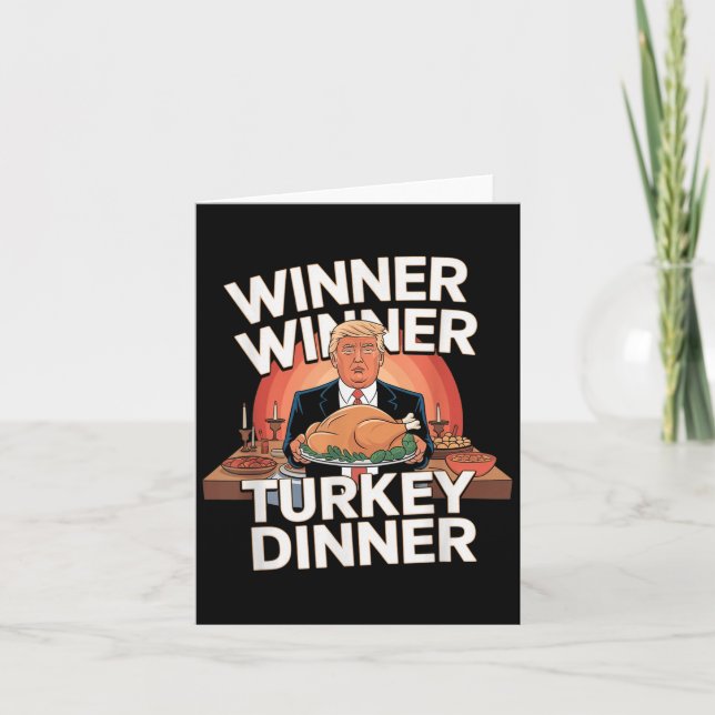 Vinnare, Turkiet, Thanksgiving för innertrumma Kort (Framsida)