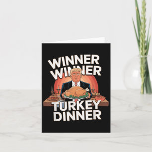 Vinnare, Turkiet, Thanksgiving för innertrumma Kort