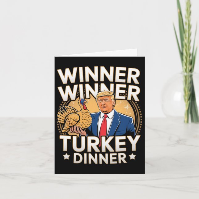 Vinnare, Turkiet, Thanksgiving för innertrumma Kort (Framsida)