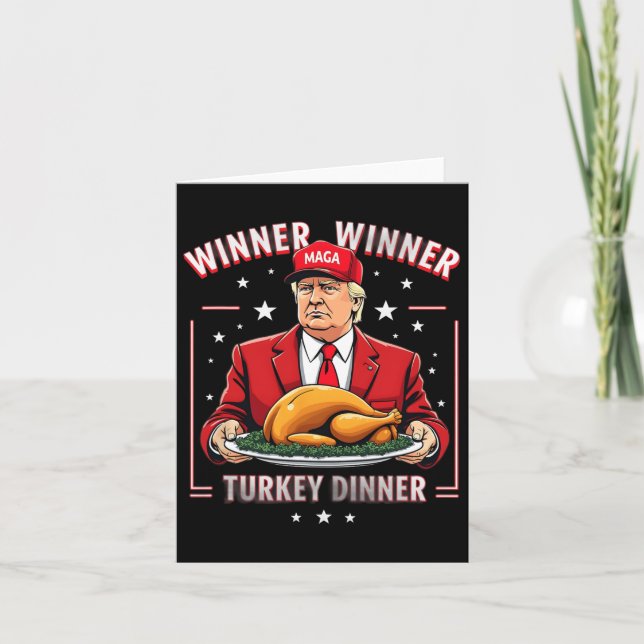 Vinnare Turkiet Torinner Donald Trump jul Kort (Framsida)