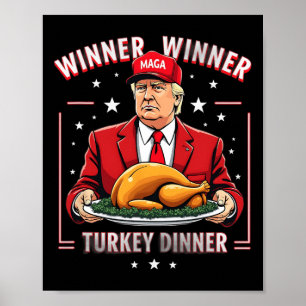 Vinnare Turkiet Torinner Donald Trump jul Poster