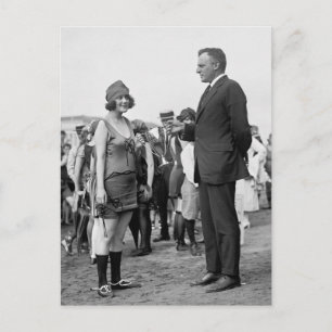 Vinnare vid Beach, 1920-talet Vykort