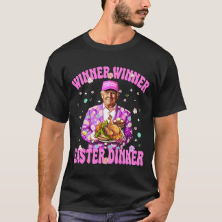 vinnare vinnare påskmiddag T stjärt, retro, vintag Shirt