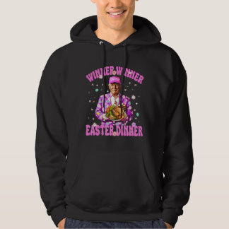 vinnare vinnare påskmiddag T stuss, retro, vintage Hoodie