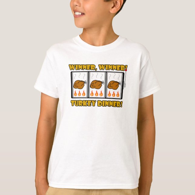 Vinnare vinnare! Turkiet middag! Tee (Framsida)