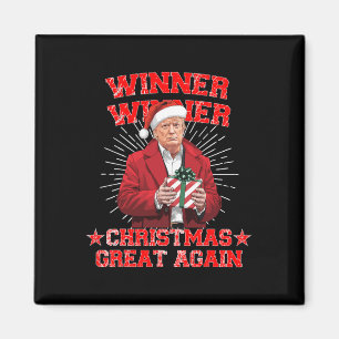 Vinnare Vinnares Underbara jul igen Trump Funny Hu Magnet