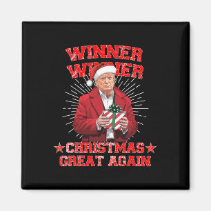 Vinnare Vinnares Underbara jul igen Trump Funny Hu Magnet