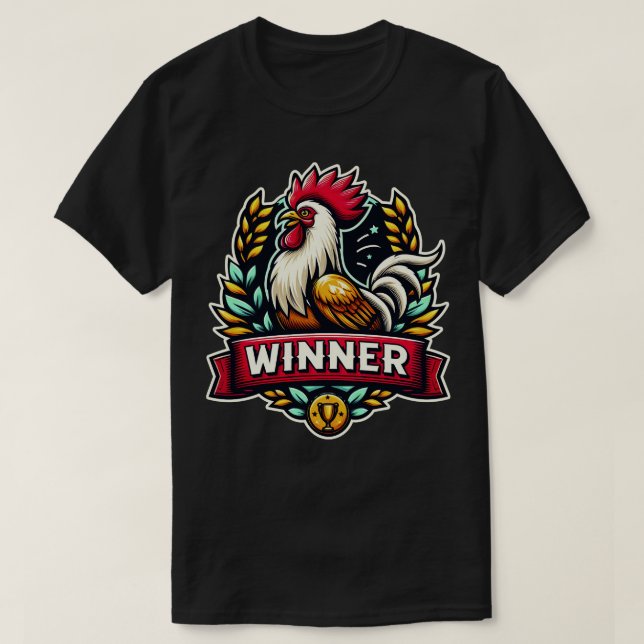 Vinnare, vinterkyckel 3 t shirt (Design framsida)