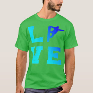Vinnare vintersnowboarder t shirt