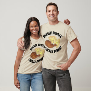 Vinnare Winner Chicken Dinner Fried Chicken Waffle T Shirt