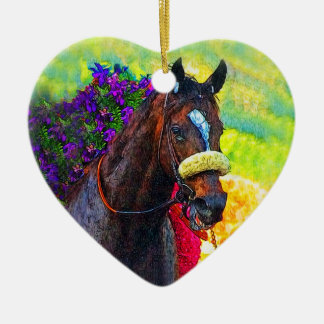 Vinnarear cirklar julgransprydnad keramik