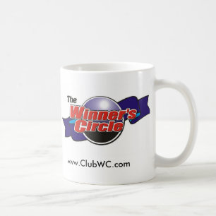 Vinnarear cirklar muggen kaffemugg