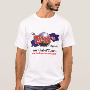 Vinnaren cirklar den NYA grundläggande T-tröja T Shirt
