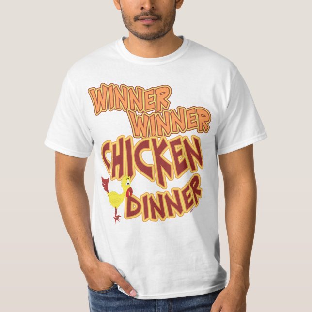 Vinnarevinnare Tee Shirt (Framsida)