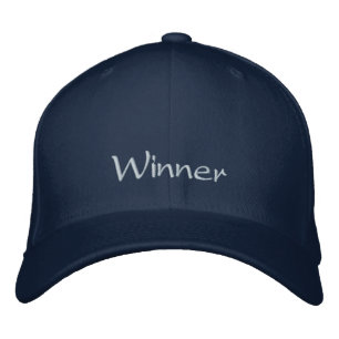 Vinnarhatt/hatt Broderad Keps