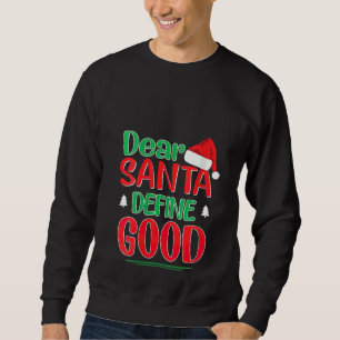 Vinnarna Bästa jultomten Definiera Bra jul jag kan Lång Ärmad Tröja