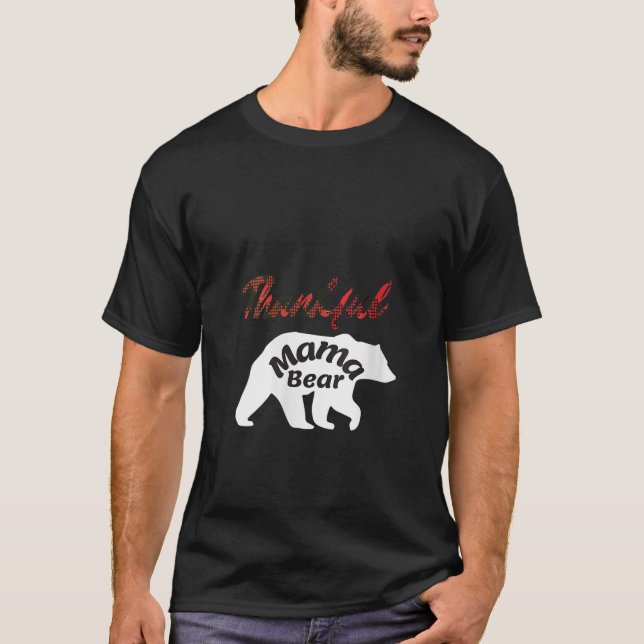 Vinnarna Cute Thanker Mamma Bear Tee (tack Mammor  (Framsida)