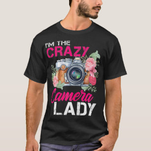 Vinnarna imiterar den Crazy Camera Dam-fotografen T Shirt
