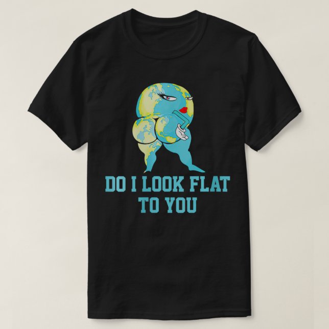 Vinnarna ser platta ut mot er jorddag, konstiga fl t shirt (Design framsida)