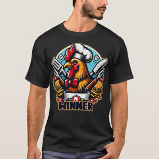 Vinner Winner Chicken Middag 5 T Shirt