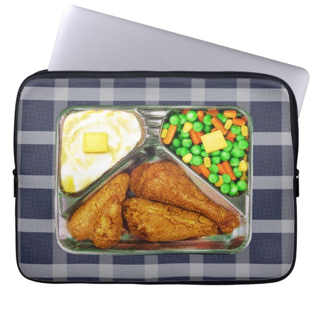 Vinner Winner Chicken Middag Laptop Fodral (Framsidan)