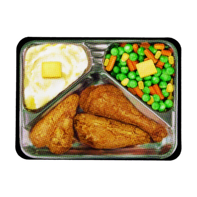 Vinner Winner Chicken Middag Magnet (Horisontell)