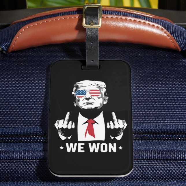 Vinnertrumpen Vi Von invigningsdag 47:e Bagagebricka (Framsida Insitu 2)