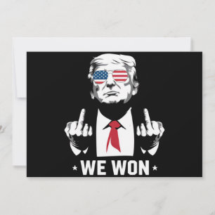 Vinnertrumpen Vi Von invigningsdag 47:e Inbjudningar