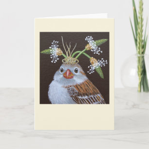 Vinnie, fält-sparrow-kort kort