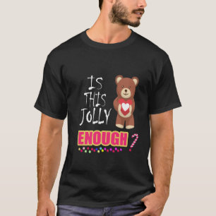 Vinnie Pooh är den här glädjen nog för julafto T Shirt